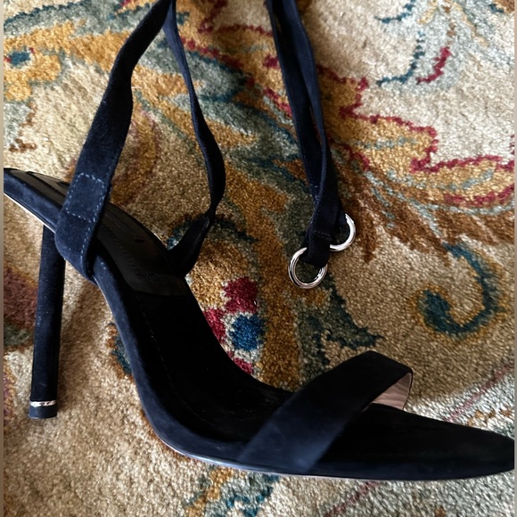 Alexander Wang Evie Suede Wrap Around Sandals size 37 - Picture 3 of 14